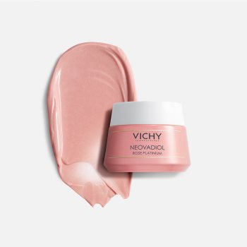 Vichy Neovadiol Rose Platinium crema de zi hranitoare si pentru stralucire pentru ten matur - imagine 3